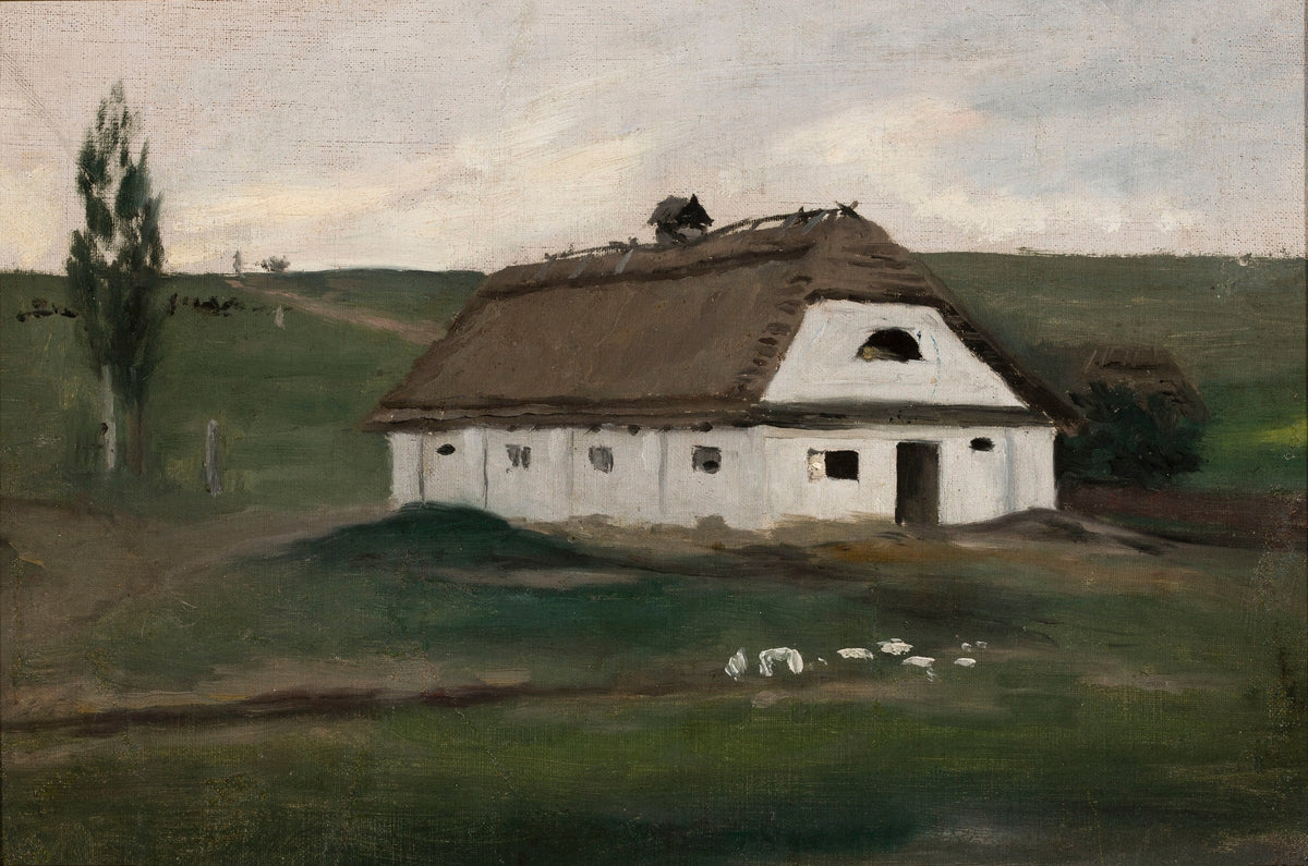 Barn by Adam Chmielowski