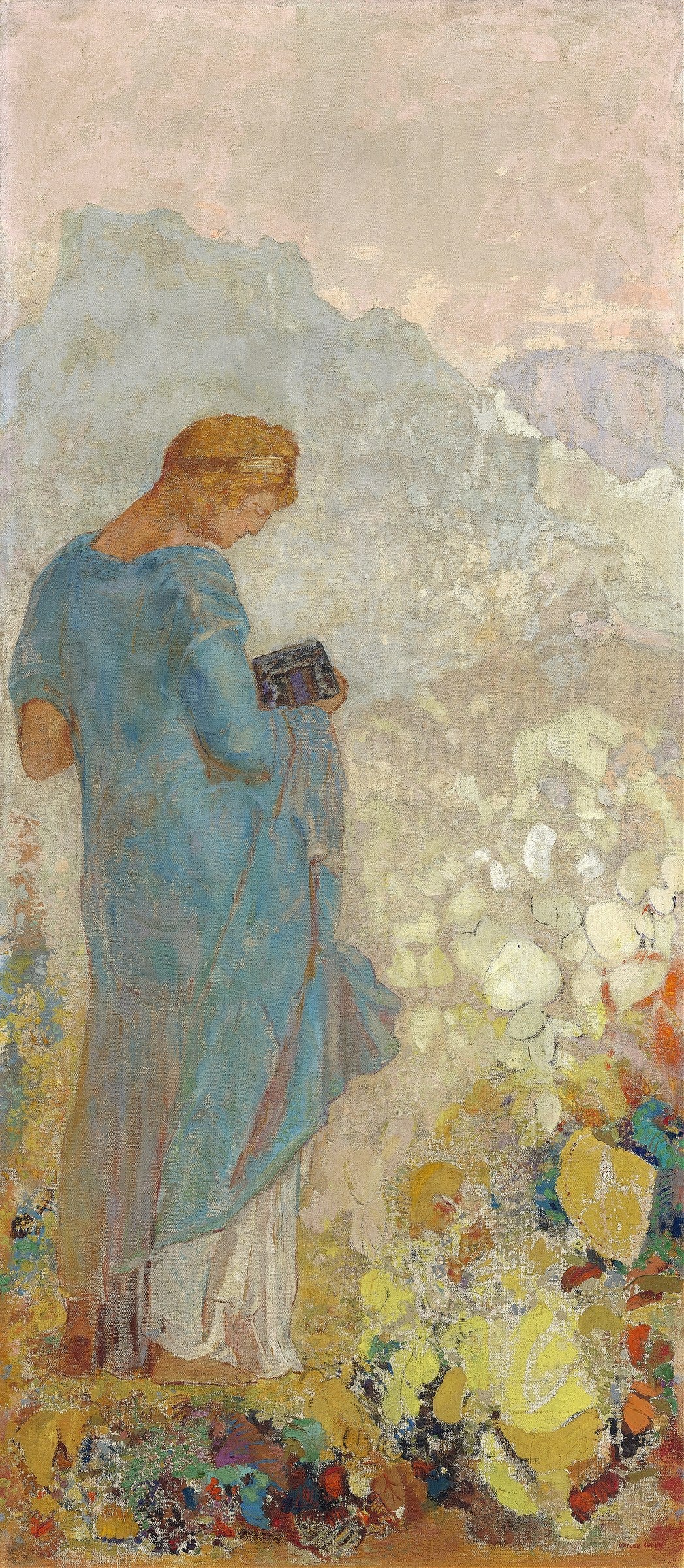 Pandora by Odilon Redon
