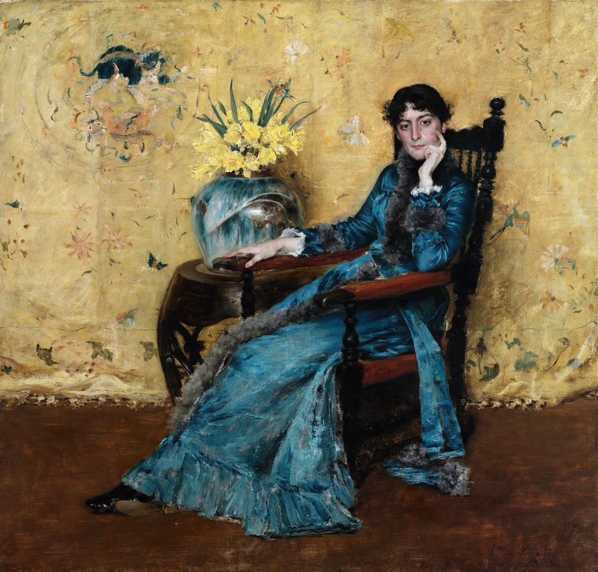 Portrait of Dora Wheeler by William Merritt Chase