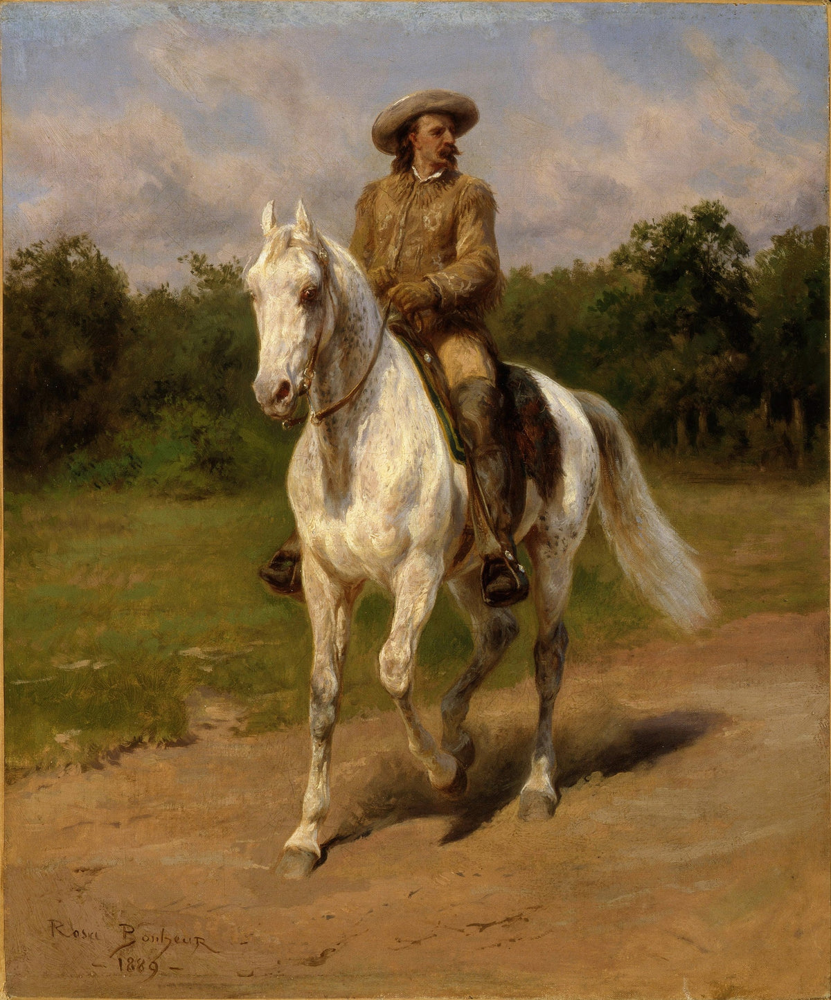 Rosa Bonheur, Col. William F. Cody, 1889