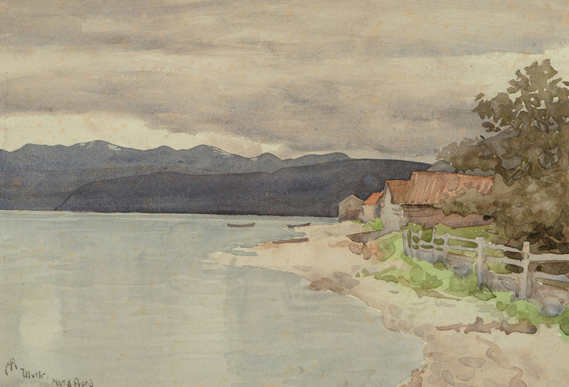Utvik, Not a Fjord, Norwegian Trip by Arthur Rackham