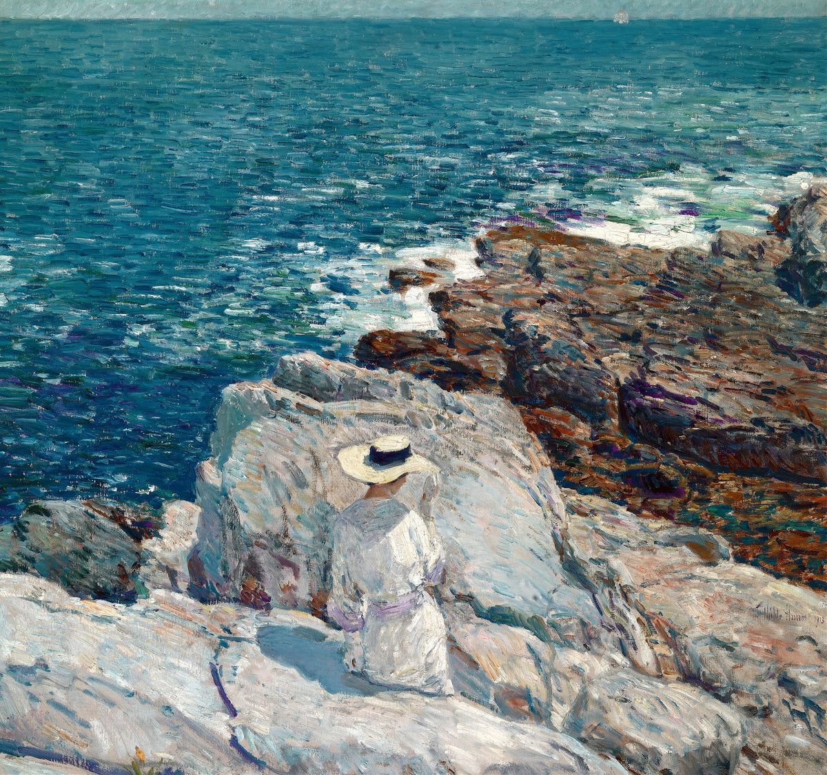 The South Ledges, Appledore by Childe Hassam