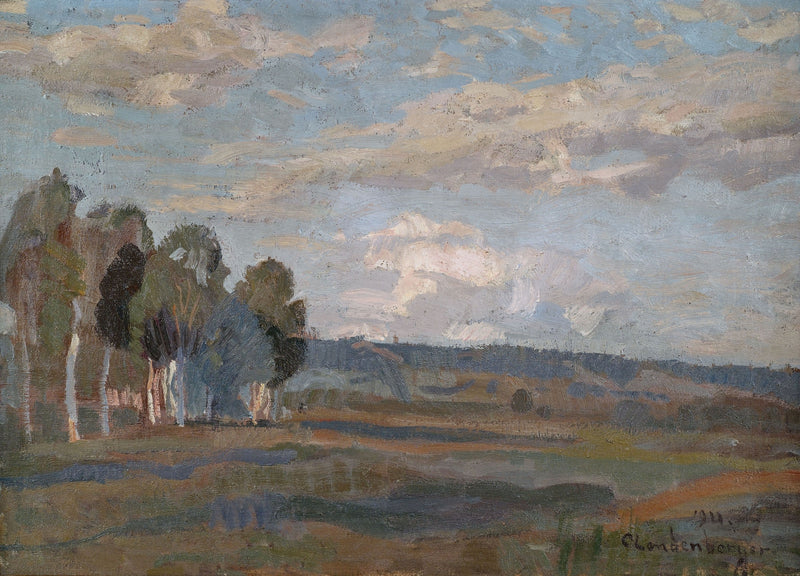 Weite Sommerlandschaft by Christian Landenberger
