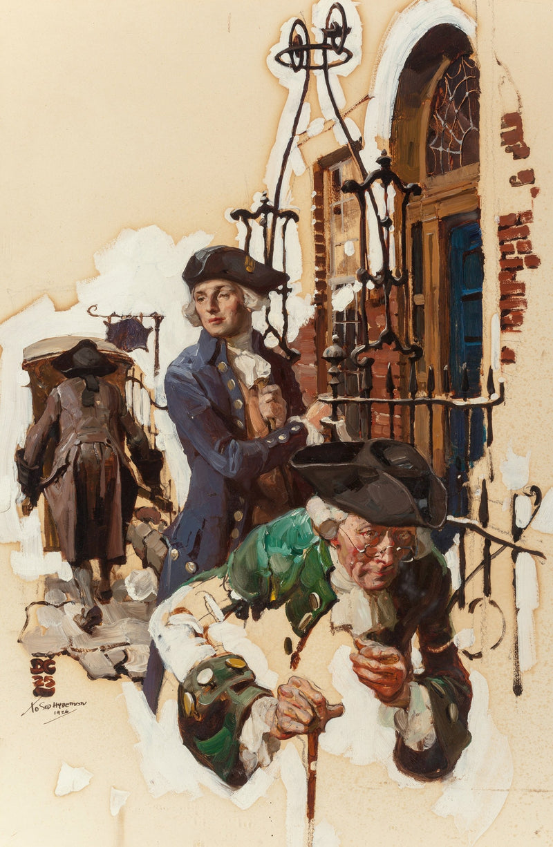 The Callers by Dean Cornwell
