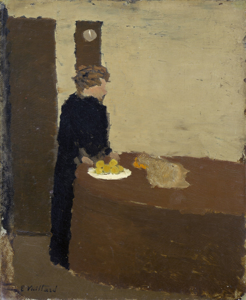 Woman in Black by Édouard Vuillard