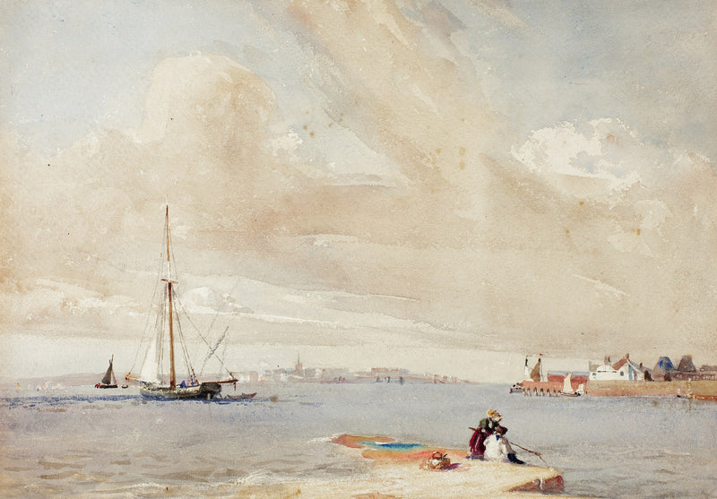 Birkenhead from Herculaneum Potteries by Eliot Thomas Yorke