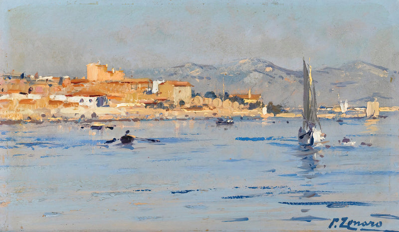 The Aegean Coast by Fausto Zonaro