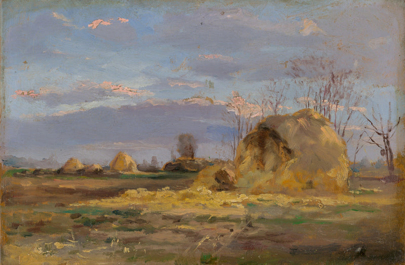 Autumn Landscape with Trees by Ferdinand Katona