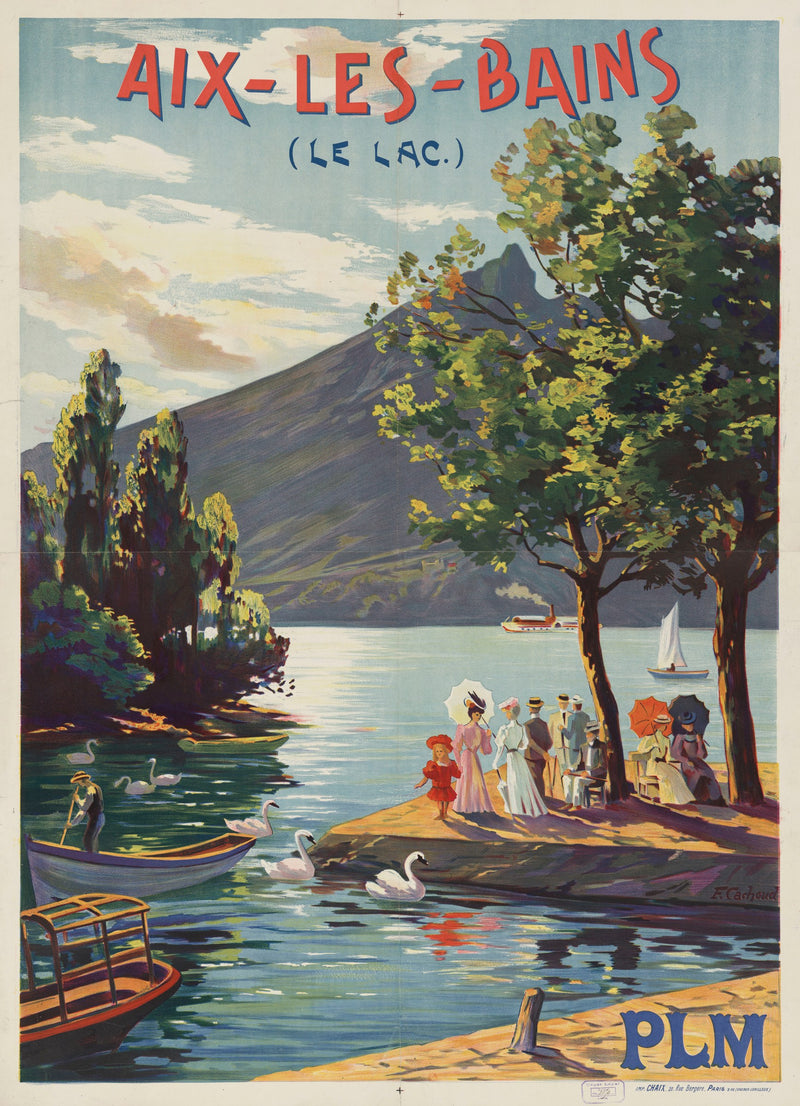 Aix-les-Bains (le lac) by François Cachoud
