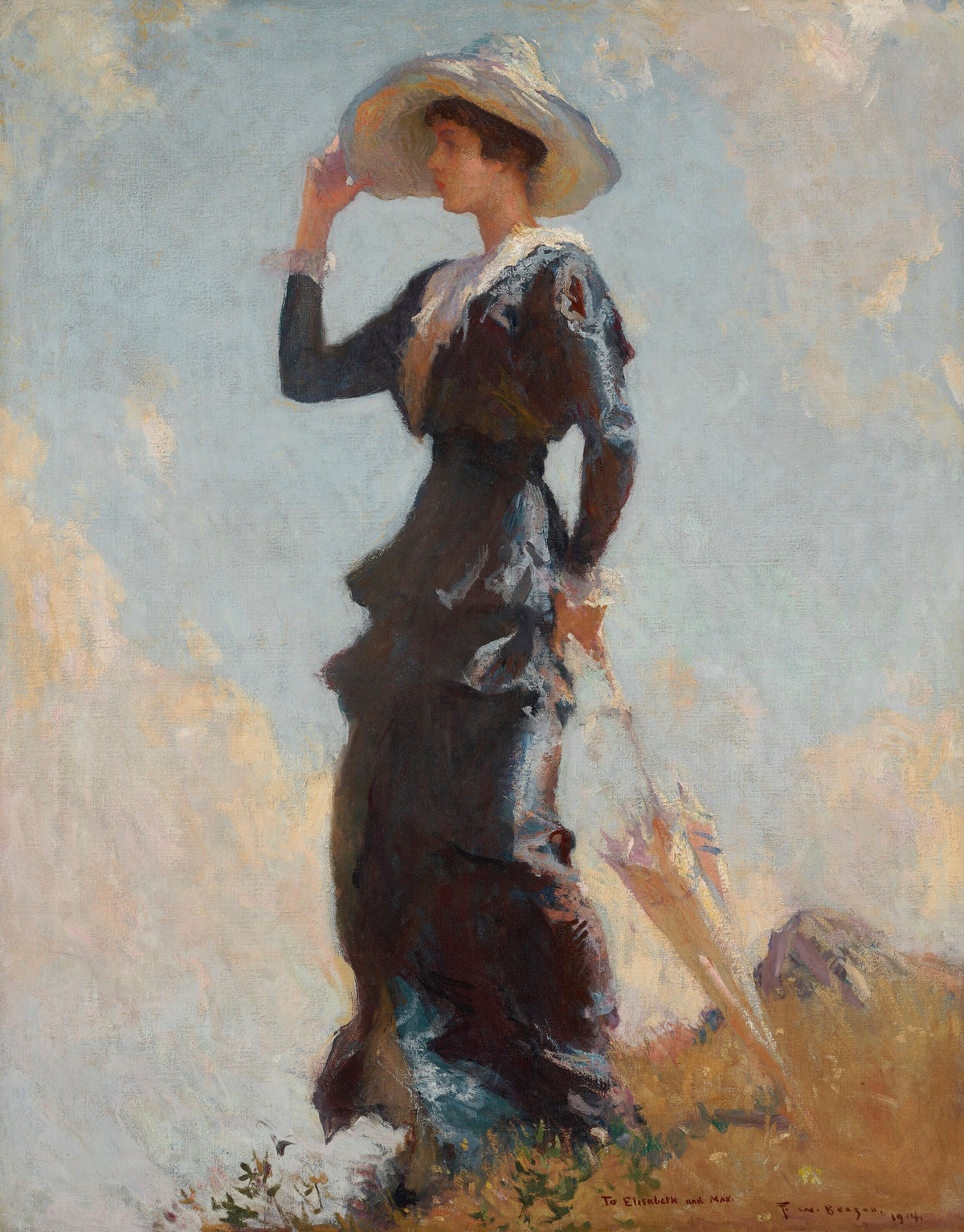 The Hill Top by Frank Weston Benson