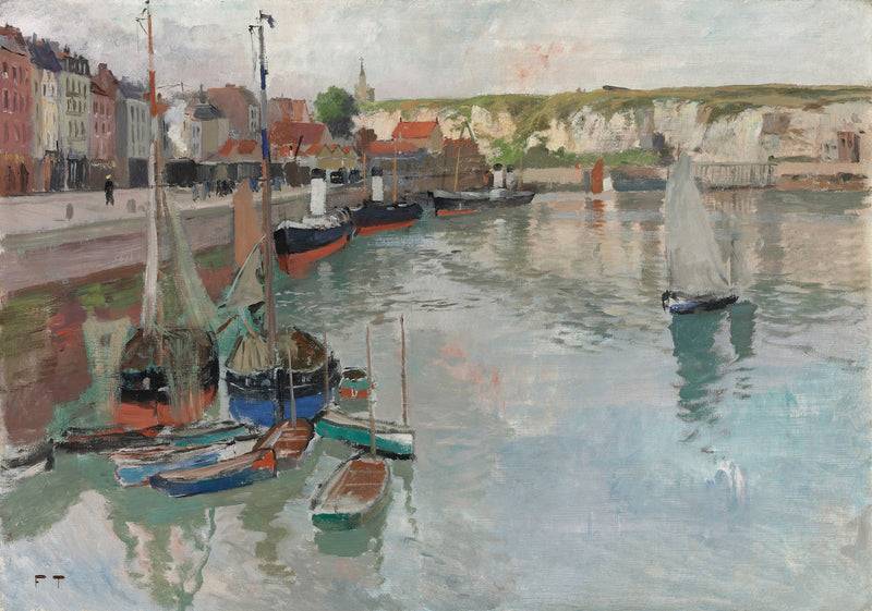 Dieppe by Frits Thaulow
