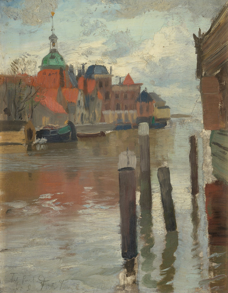 Dortrecht by Frits Thaulow