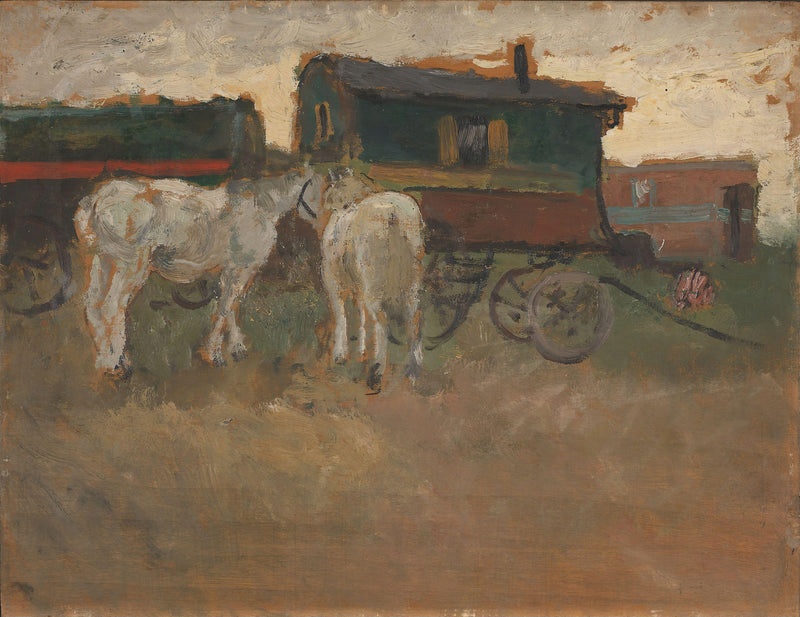 From Brittany by Frits Thaulow