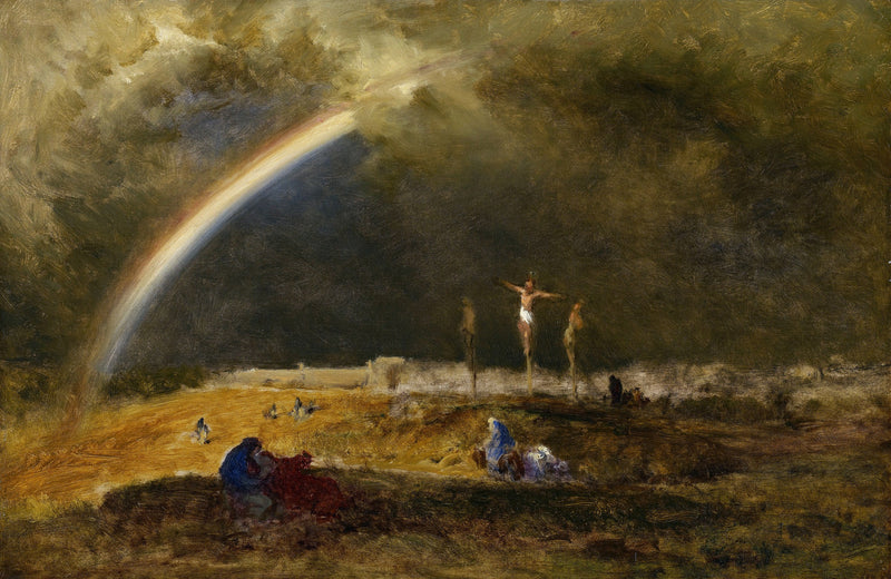 The Triumph at Calvary by George Inness