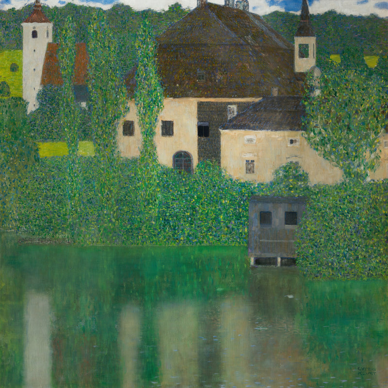 Water Castle by Gustav Klimt