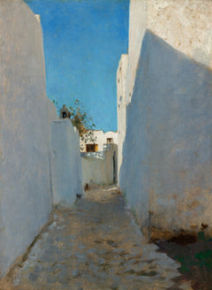 A Moroccan Street Scene by John Singer Sargent