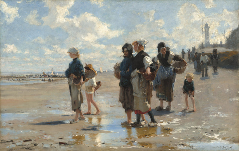 En route pour la pêche (Setting Out to Fish) by John Singer Sargent