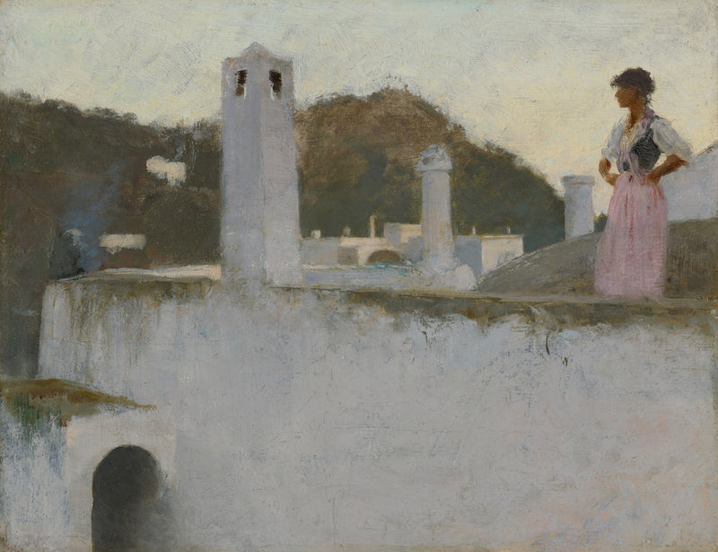 View of Capri by John Singer Sargent