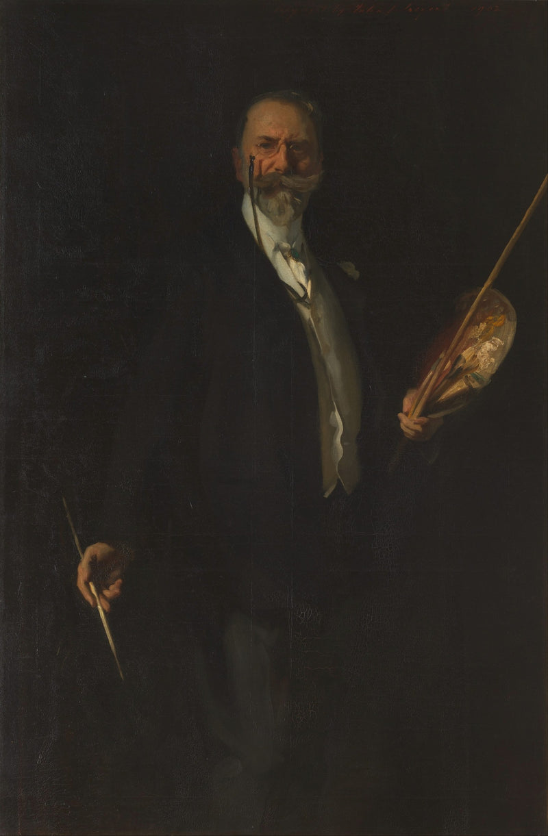 William Merrit Chase by John Singer Sargent