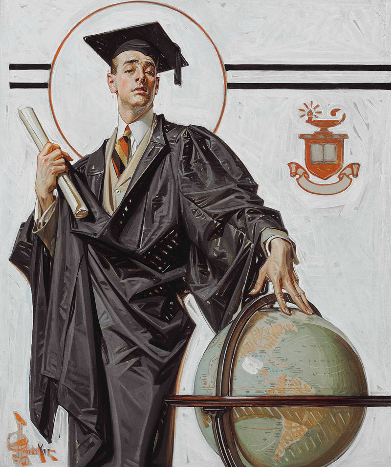 June Graduate by Joseph Christian Leyendecker