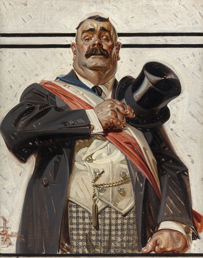 The Candidate by Joseph Christian Leyendecker