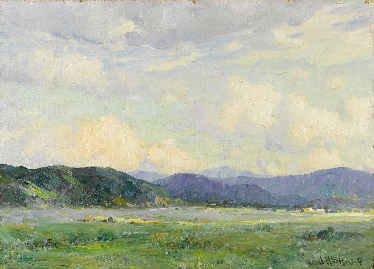 Taos Landscape by Joseph Henry Sharp