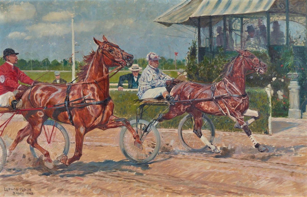 The Horse Race by Ludwig Koch