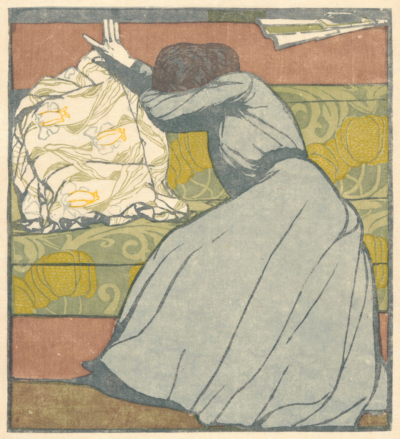 The Cushion (Der Polster) by Max Kurzweil