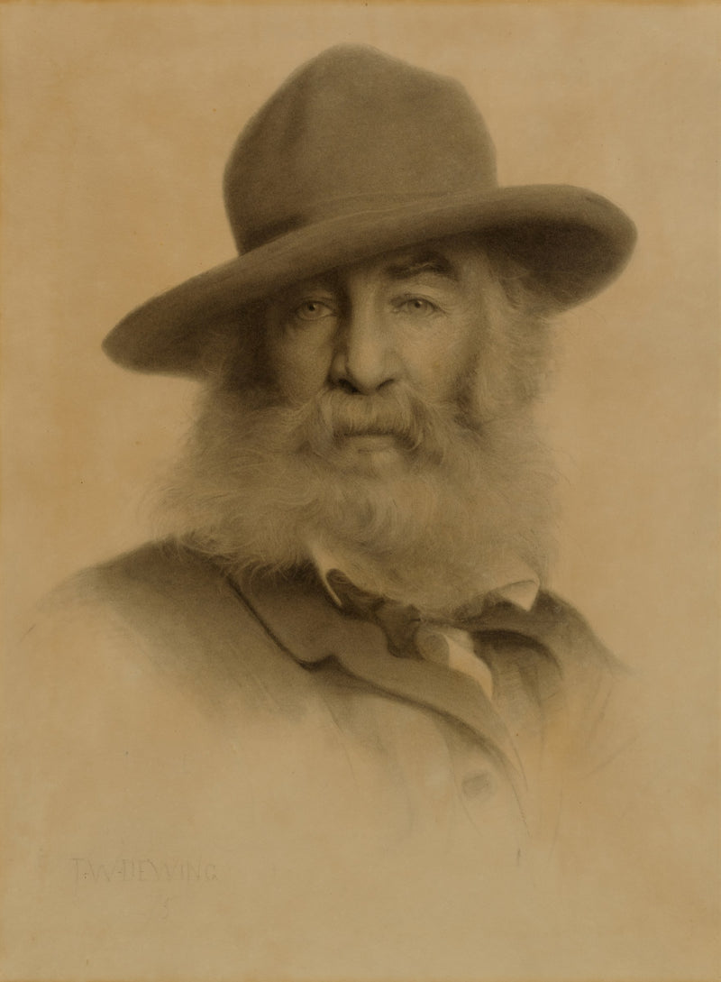 Walt Whitman by Thomas Wilmer Dewing