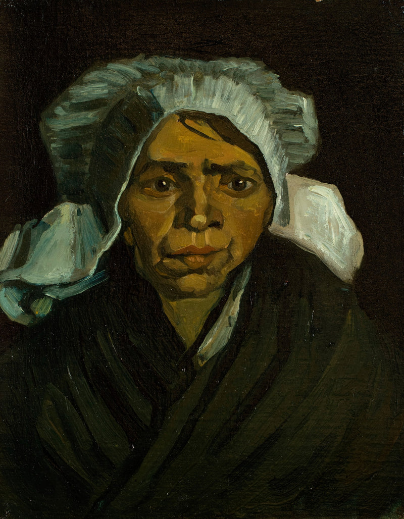 Head of a Peasant Woman by Vincent van Gogh