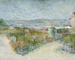 Montmartre; behind the Moulin de la Galette by Vincent van Gogh