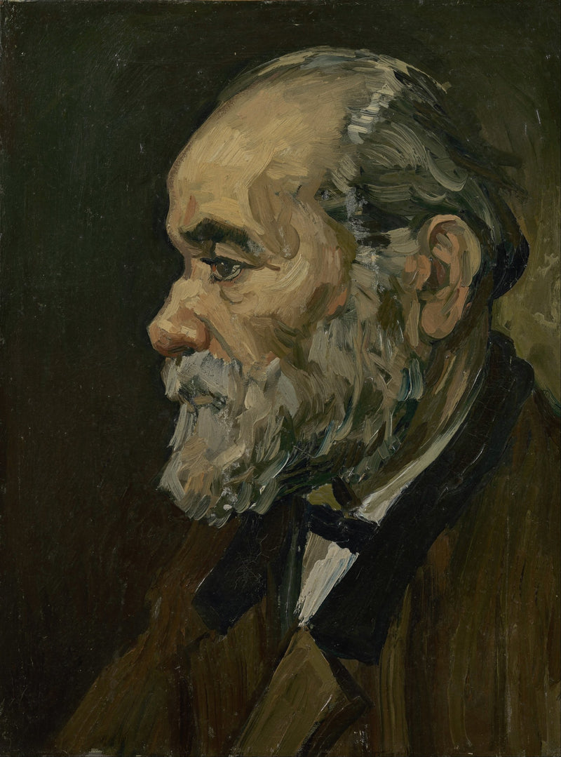 Portrait of an old man by Vincent van Gogh