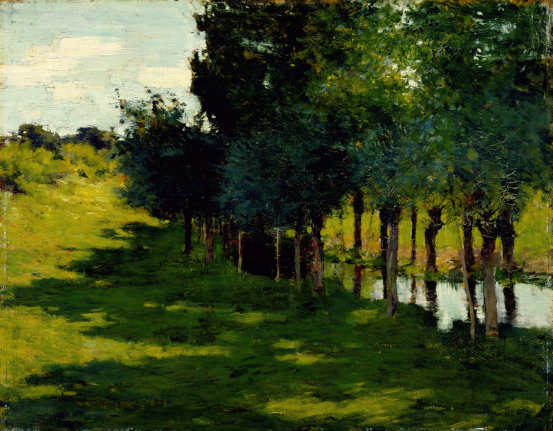 Sunlight and Shadow by Willard Leroy Metcalf