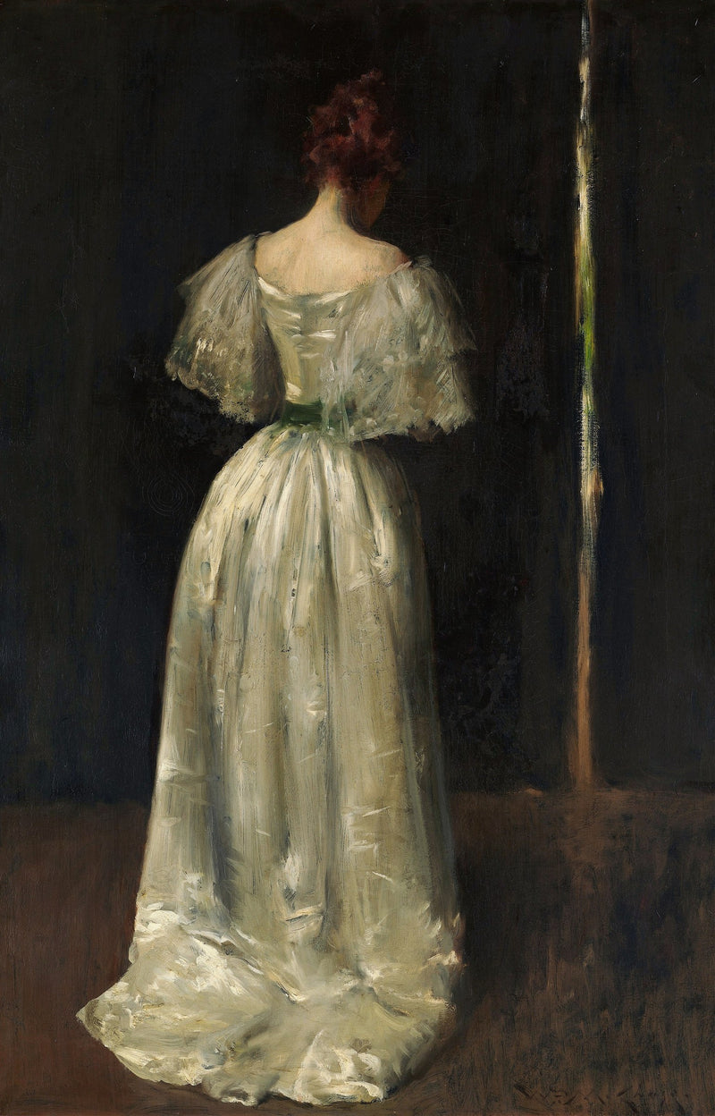 Seventeenth Century Lady by William Merritt Chase
