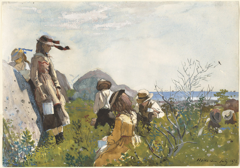 Berry Pickers by Winslow Homer