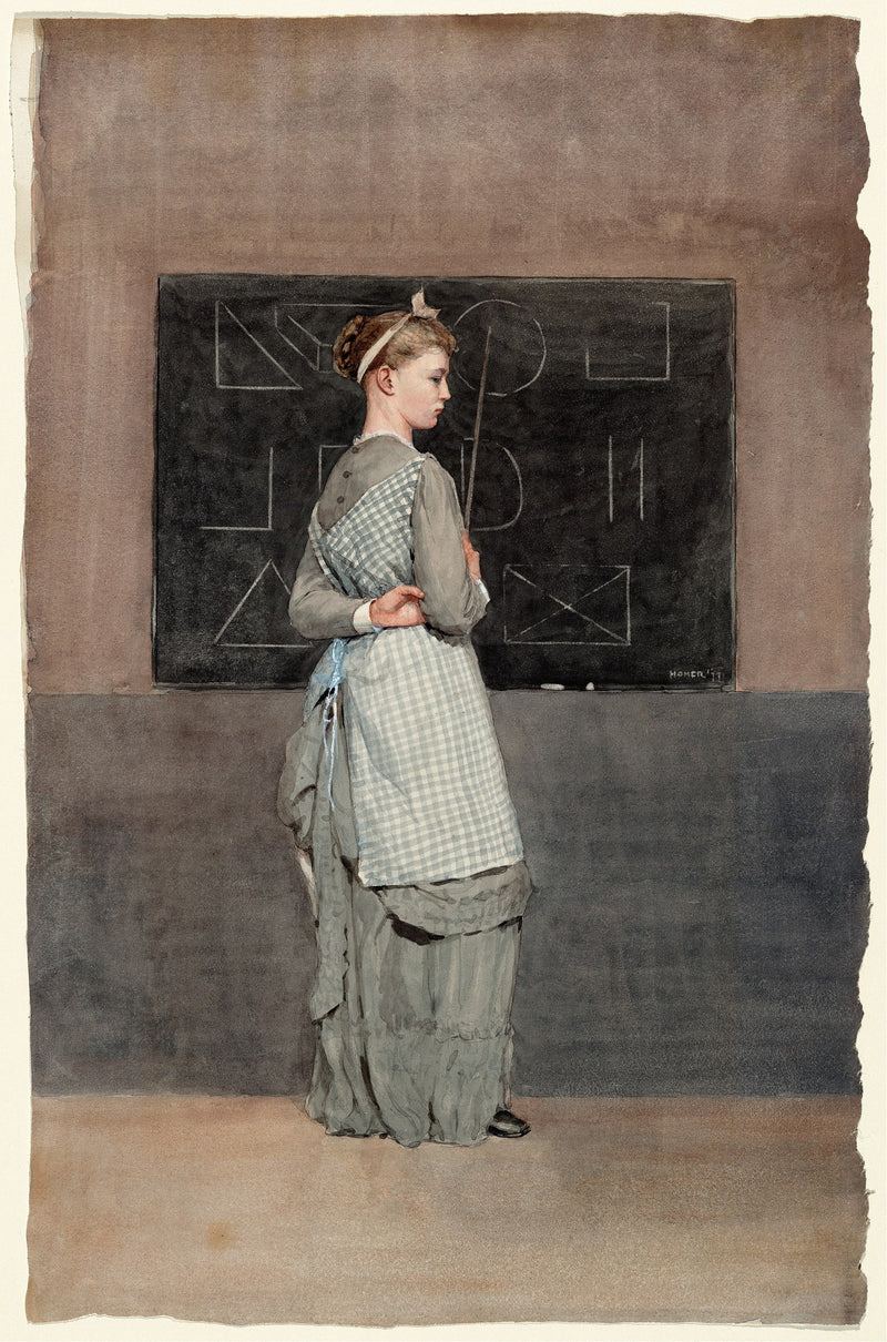 Blackboard by Winslow Homer